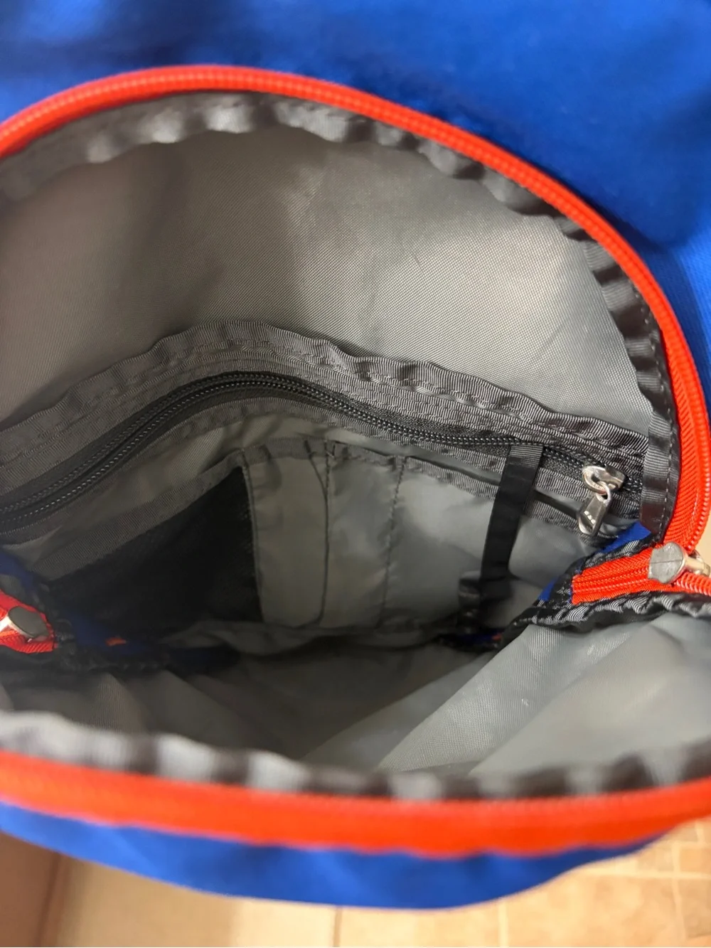 The North Face Vault in the Cobalt Blue colorway.